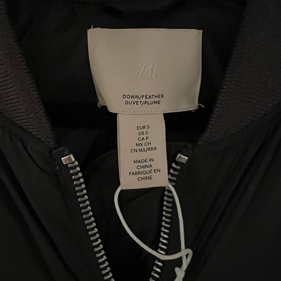 H&M Premium Down Bomber Jacket - Picture 5 of 7